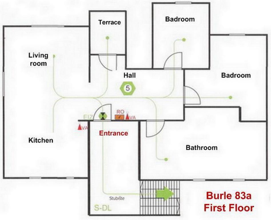 Burle Apartment With Free Private Parking Medulin Exterior foto